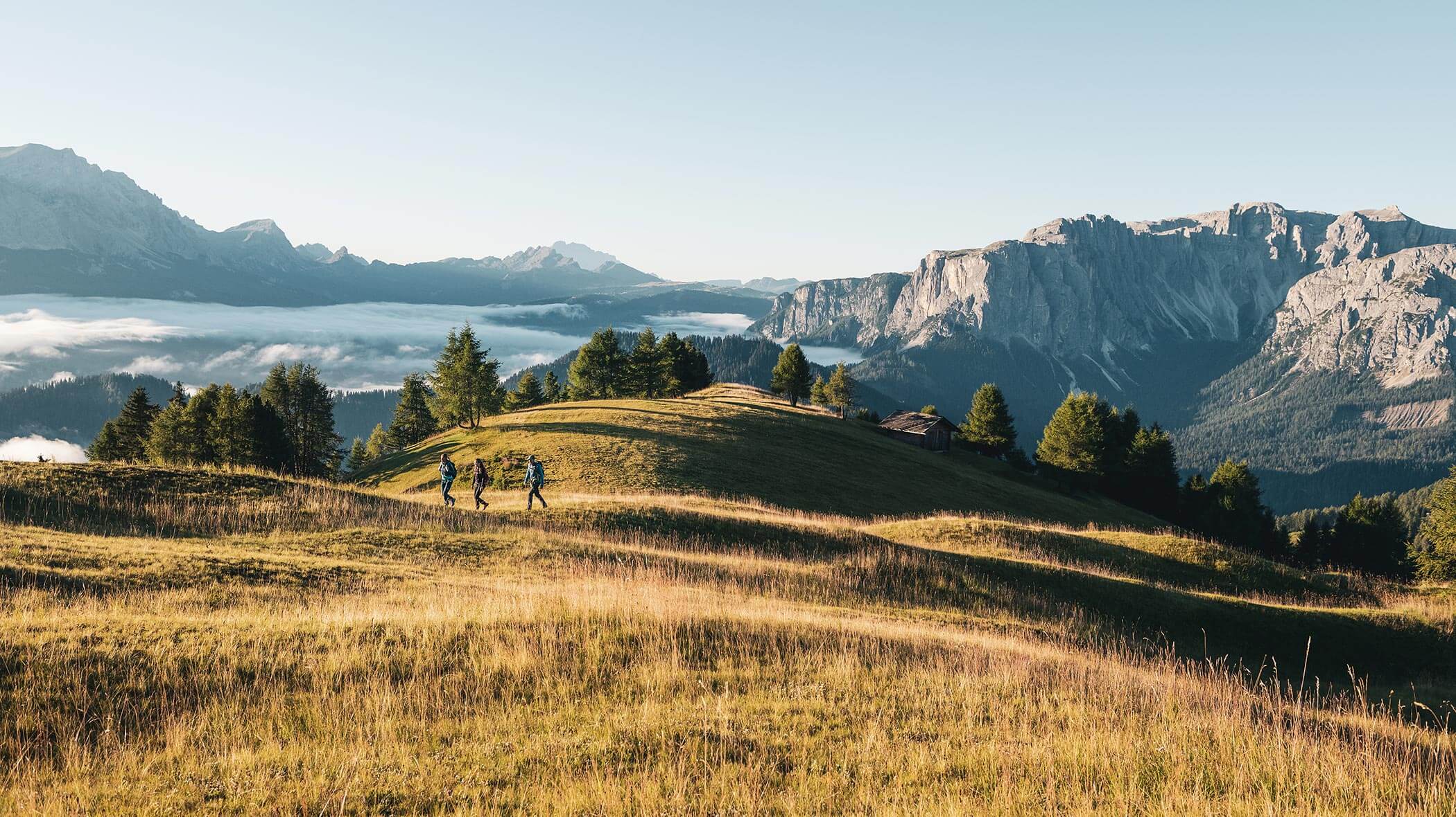Landschaft in den Bergen im Herbst - Lüch da Morgnun